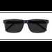 Unisex s rectangle Clear Gray Acetate Prescription sunglasses - Eyebuydirect s Sun Sydney