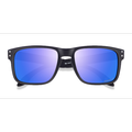 Male s square Matte Black Plastic Prescription sunglasses - Eyebuydirect s Oakley Holbrook