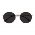 Unisex s aviator Gold Metal Prescription sunglasses - Eyebuydirect s Bebop