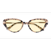 Female s horn Milky Cream Tortoise Acetate,Metal Prescription sunglasses - Eyebuydirect s Genevieve