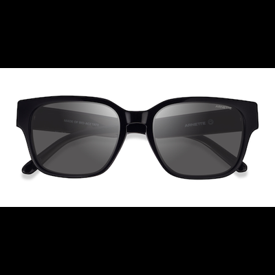 Male s square Black Acetate Prescription sunglasses - Eyebuydirect s ARNETTE AN4294 Type Z