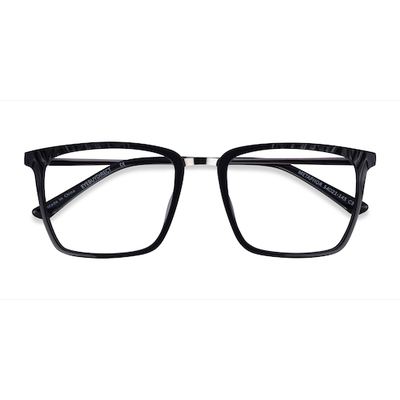 Male s square Black Acetate,Metal Prescription eyeglasses - Eyebuydirect s Metaphor