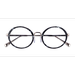 Female s oval Gray Floral Gold Acetate,Metal Prescription eyeglasses - Eyebuydirect s Cybele