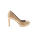 Via Spiga Heels: Tan Shoes - Women's Size 9