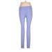 Nike Yoga Pants - Mid/Reg Rise: Purple Activewear - Women's Size Large
