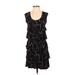 Juicy Couture Casual Dress - DropWaist: Black Stars Dresses - Women's Size P