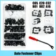 Car Clips Auto Fastener Mixed Body Push Retainer Pin Rivet Bumper Door Trim Panel Retainer Set For