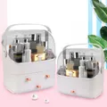 Home Storage Container Plastic Cosmetic Storage Box Makeup Organizer Transparent Waterproof and