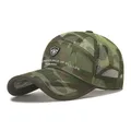 Outdoor Camouflage Mesh Baseball Cap Men Cap Summer Unisex Men And Women Camo Baseball Cap Trucker