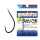 Gamakatsu Fish Hook Maruki Black C1MA1 Black 5-20 # Hook Tip Slightly Twisted With Barbs Produced In
