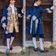 Costume de Luxe pour Homme Tenue de Bal Baroque Victorienne dérivPrince Tenue d'Halloween 17e