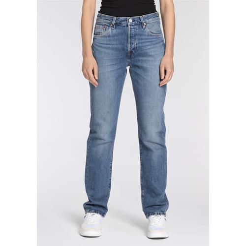 "5-Pocket-Jeans LEVI'S ""Jeans Jeans 501 JEANS"" Gr. 25, Länge 30, bunt (blue from green) Damen Jeans 5-Pocket-Jeans"