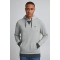 Kapuzensweatshirt BLEND "BLEND BHMarius - 20714418 ME" Gr. x l, grau (stone mi) Herren Sweatshirts