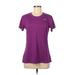 Nike Active T-Shirt: Purple Activewear - Women's Size Medium