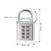 8-Digit Combination Padlock Push Button Lock for Locker Cabinet 2Pcs - 8-Digit,2Pcs