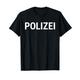 Polizei Kinder Polizeikostüm T-Shirt