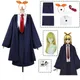 Costume de Cosplay Mashle Magic et Muscles pour Femme Irvine Citron Perruque Équipement de