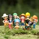 Mini figurine d'action One Piece Luffy Zoro Sanji Chopper beurre cadeau d'anniversaire jouets