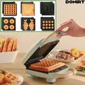 Electric Sandwich Maker Toaster Making Machine Breakfast Sandwiches Waffles Taiyaki Takoyaki Donuts