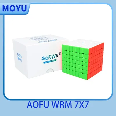 MOYU AoFu WRM 7X7 Magnetischer Magic Speed Cube Stickerless Professionelles Zappelspielzeug Moyu Image
