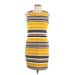 Vince Camuto Casual Dress: Yellow Dresses - Women's Size Large