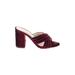 RAYE Mule/Clog: Burgundy Shoes - Women's Size 6 1/2