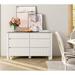 WAMPAT White Dresser Chest for Bedroom, Baby Dressers Wood Closet Storage Organizer Cabinet