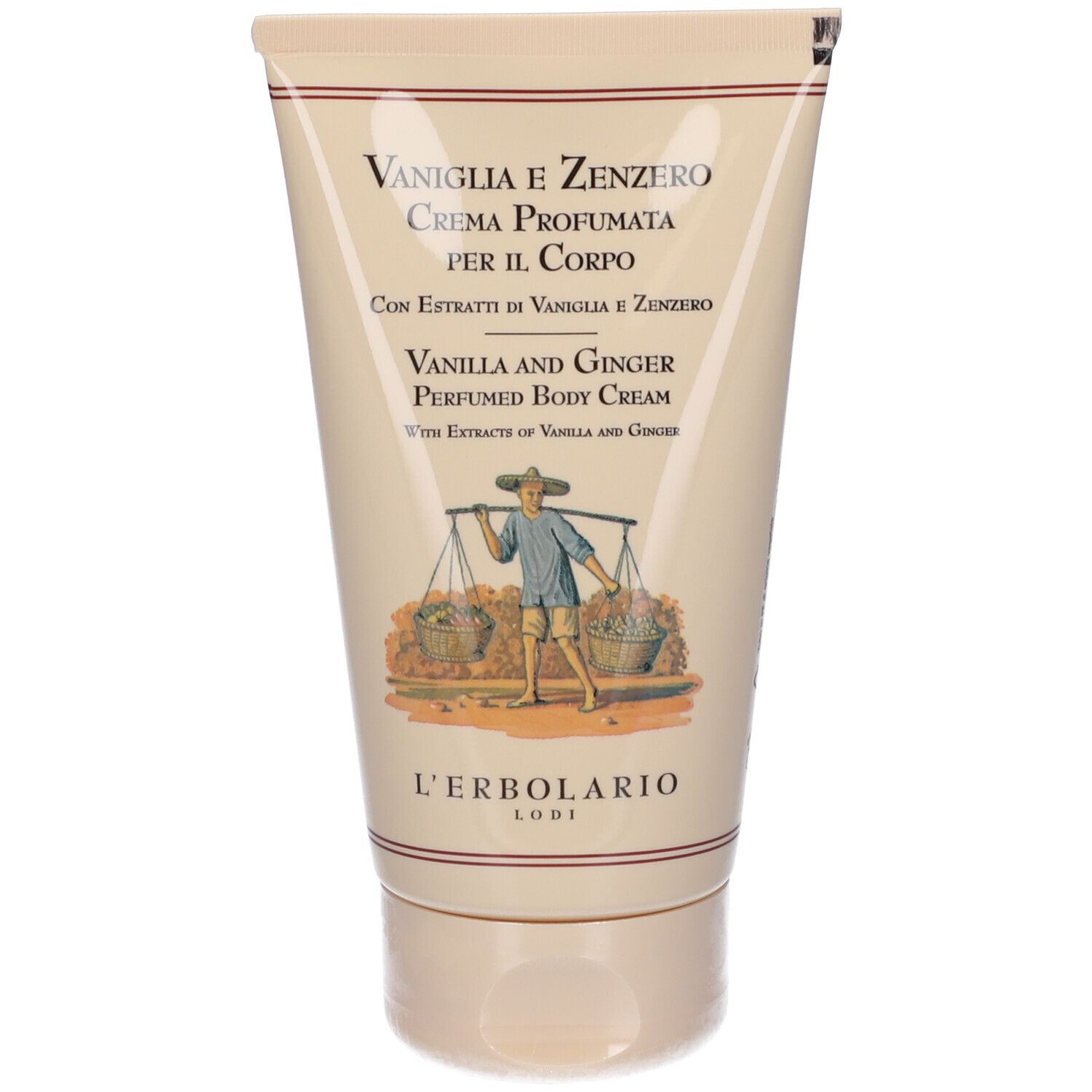 L´Erbolario Crema Profumata per il Corpo Vaniglia e Zenzero 150 ml la