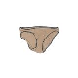 Calvin Klein Swimsuit Bottoms: Tan Swimwear - Women's Size 10
