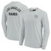 Unisex Fanatics Signature Gray Los Angeles Rams Elements Super Soft Long Sleeve T-Shirt