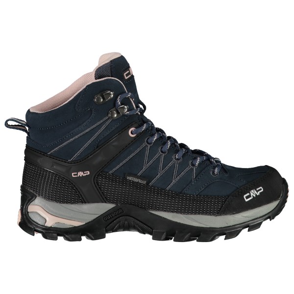 CMP - Women's Rigel Mid Trekking Shoes Waterproof - Wanderschuhe 41 | EU 41 schwarz
