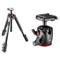 Manfrotto MT190XPRO4 Aluminum Tripod Kit with MHXPRO-BHQ2 XPRO Ball Head with 200PL Q MT190XPRO4
