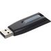 Verbatim 128GB Store 'n' Go V3 USB 3.0 Flash Drive (Gray/Black) 49189