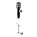 Shure PGA48 Dynamic Vocal Microphone with Cable and Stand Kit (3-Pack) PGA48-XLR