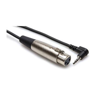 Hosa Technology Stereo Mini Angled Male to 3-Pin XLR Female Cable - 5' XVM-105F