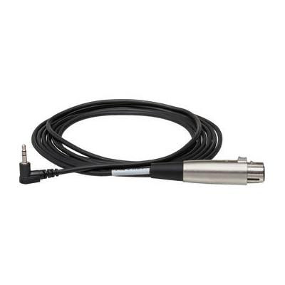 Hosa Technology Stereo Mini Angled Male to 3-Pin XLR Female Cable - 5' XVM-105F