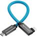 Kondor Blue Right-Angle USB-C 3.1 Gen 2 Cable (12", Kondor Blue) KB-USBC-RA12