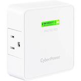 CyberPower HT200W 2-Outlet 1500 Joule Surge Protector HT200W