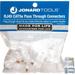 Jonard Tools Cat 5e RJ45 Pass-Through Connectors (25-Piece Bag) RJ45-525