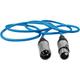 Kondor Blue 3-Pin XLR Male to 3-Pin XLR Female Audio Cable (5') KB-MXLR-F-5