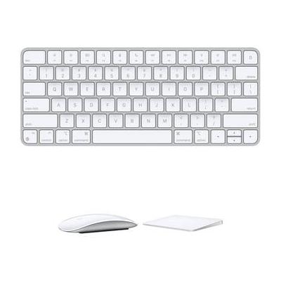 Apple Magic Keyboard Kit with Magic Mouse and Trackpad (2021, White) MK2A3LL/A
