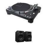 Audio-Technica Consumer AT-LP1240-USB XP Professional DJ Direct-Drive Turntable Kit with Active Stu AT-LP1240-USB XP