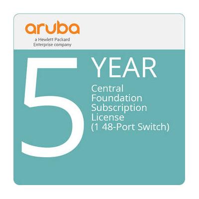 Aruba Central Foundation 6300 & 3800 Series Switch License (5-Year, 1 Switch) Q9Y80AAE
