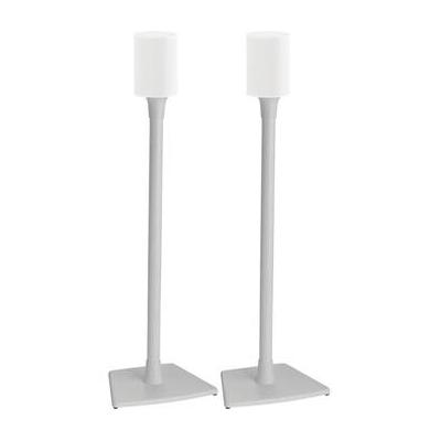 SANUS Fixed-Height Floor Stand for Sonos Era 100 Speakers (White, Pair) WSSE12-W2