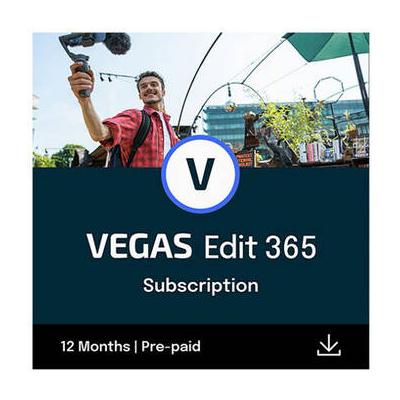 MAGIX VEGAS Edit 365 (12-Month Subscription) 639191250309-20