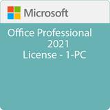 Microsoft Office Professional 2021 (1-User License, Download) 269-17195