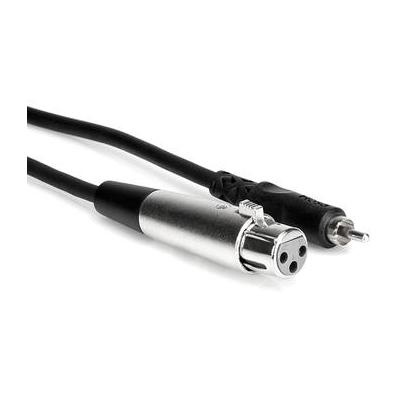 Hosa Technology XLR Female to RCA Male Audio Interconnect Cable - 2' XRF-102