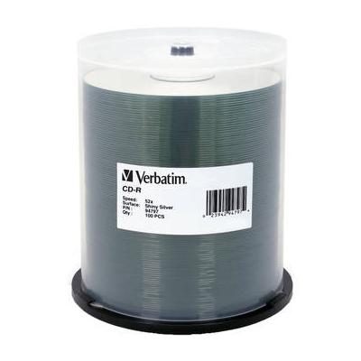 Verbatim CD-R Silver Silk Screen Disc (Spindle Pac...