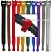 Rip-Tie Lite 1/2 x 12" Light-Duty Strap (Rainbow, 10-Pack) Y12010RW