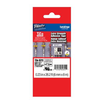 Brother TZeS211 Tape with ExtraStrength Adhesive f...